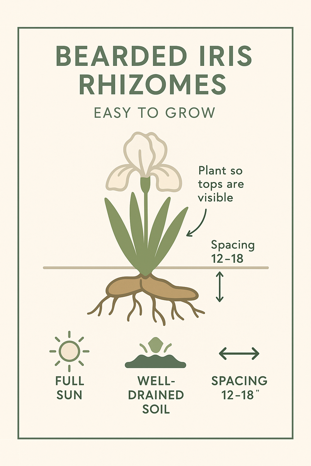 Bearded Iris 'To Wander' Rhizome – Tall 41" Fragrant Blend | Yellow & Purple Iris