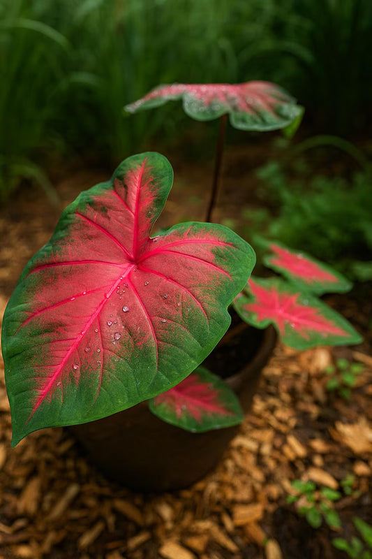 Buck Caladium (2 Bulbs) | Blue Buddha Farm