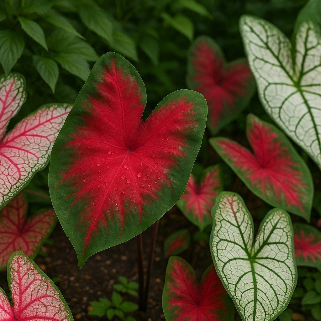 Buck Caladium (2 Bulbs) | Blue Buddha Farm