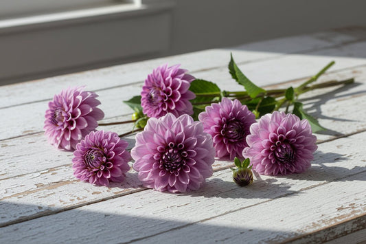 Blue Boy Dahlia Tuber – Violet Decorative | Ships Spring 2027