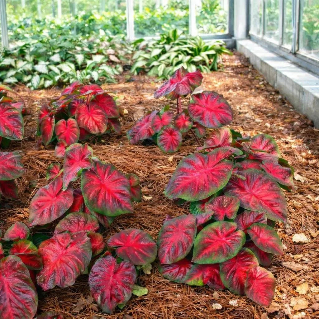 Rio Summer Caladium Bulbs (2 Bulbs) | Blue Buddha Farm