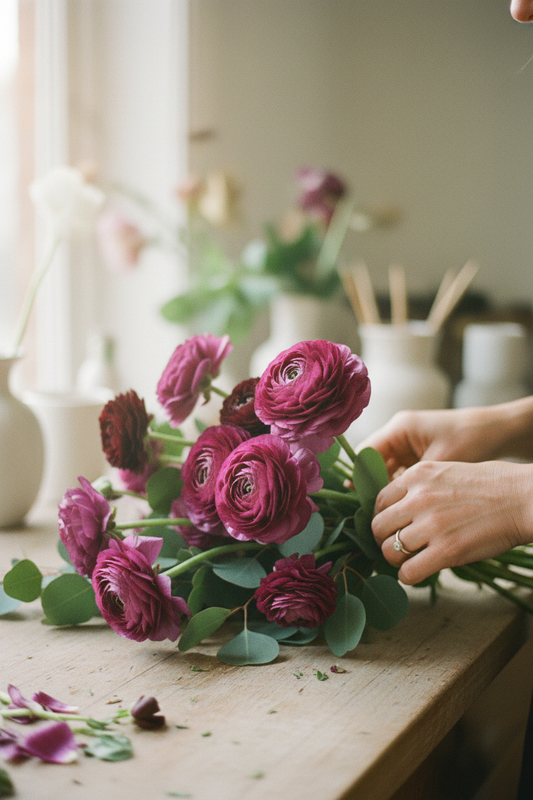 Tecolote Purple Florist Bouquet