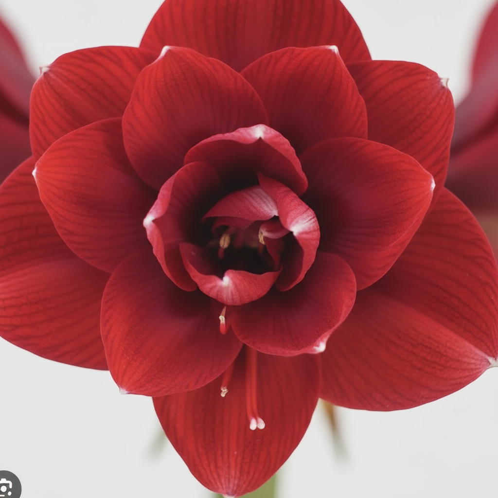 Amaryllis Double King – close-up macro bloom
