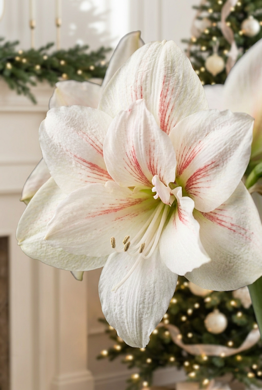 Aquaro close-up in a softly blurred holiday home setting