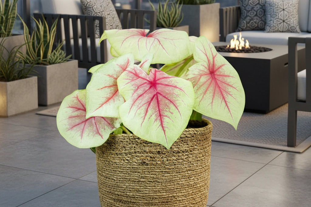 Mint Julep Caladium (2 Bulbs) PREORDER Ships Spring 2026