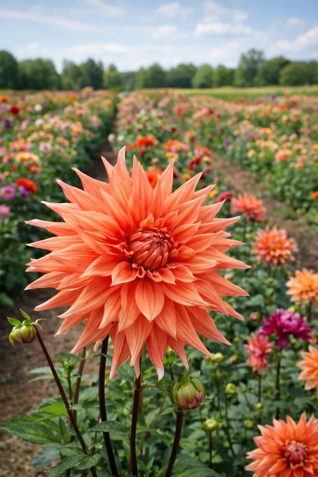 Color Spectacle Dahlia Tuber | *PREORDER Spring 2026 * | Blue Buddha Farm