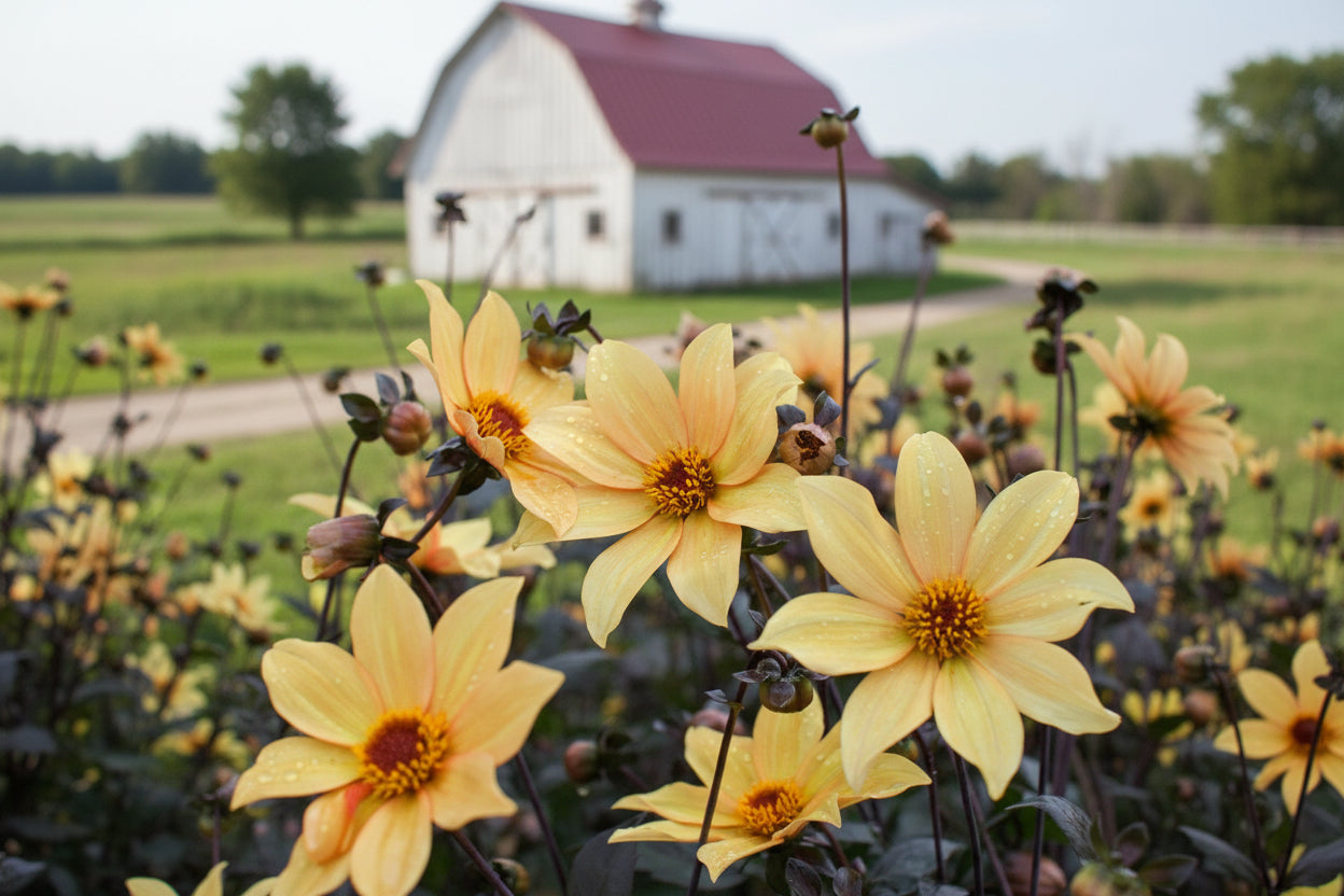 Bishop of York Dahlia Tuber | *PREORDER Spring 2026* | Blue Buddha Farm