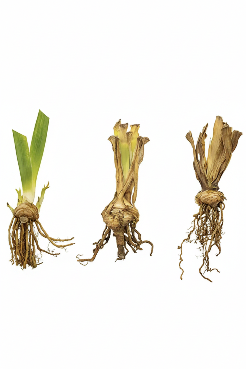 Iris Rhizome Dormancy Stages