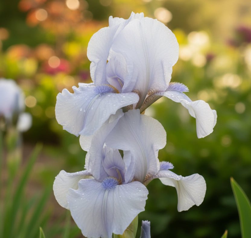 Repeat the Blues Reblooming Standard Dwarf Bearded Iris Rhizome