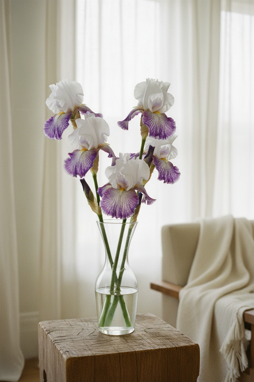 Off Topic Iris Vase