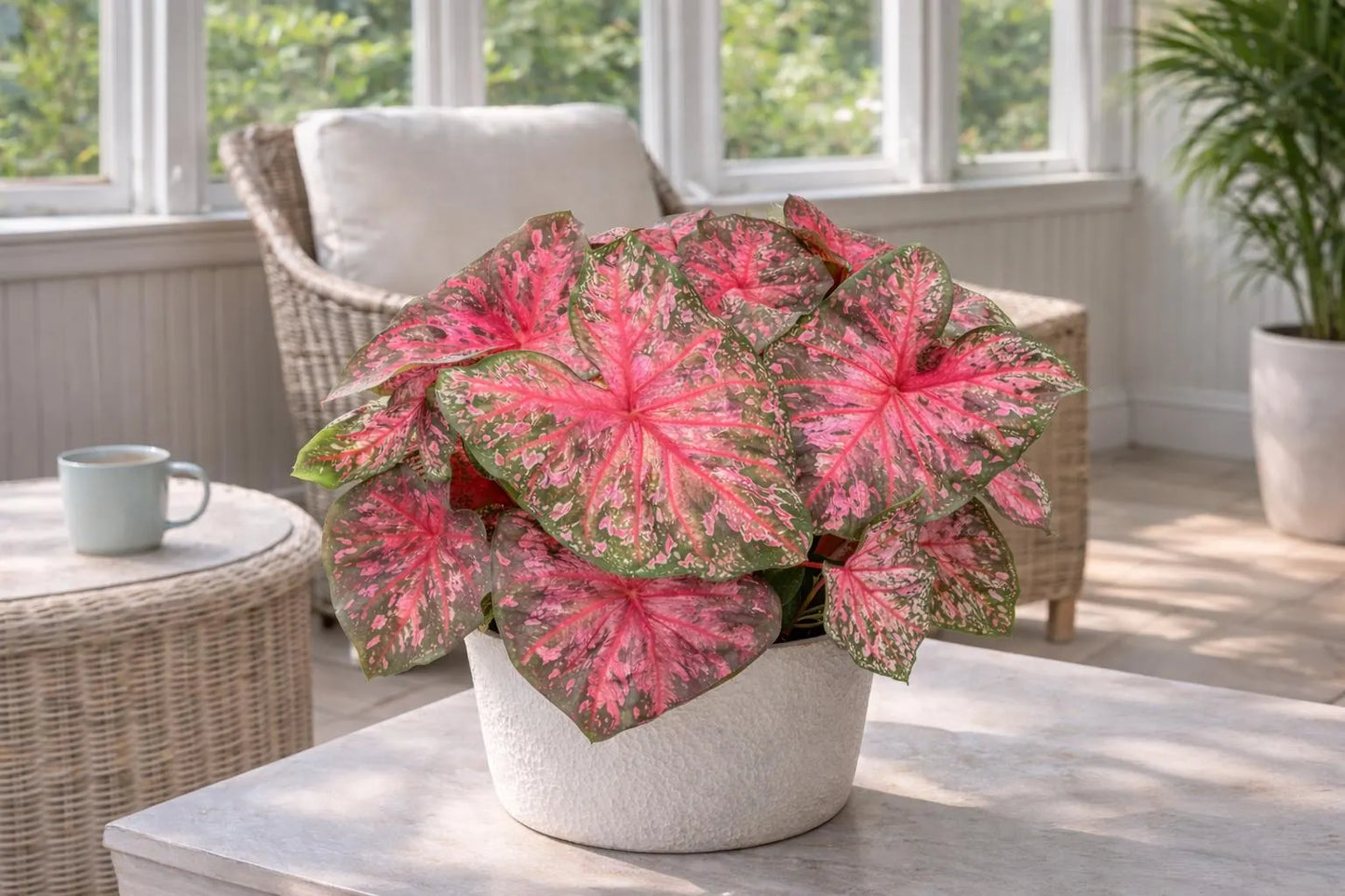 Pretty in Pink Caladium Bulbs (2 Bulbs) | *PREORDER Spring 2026* | Blue Buddha Farm