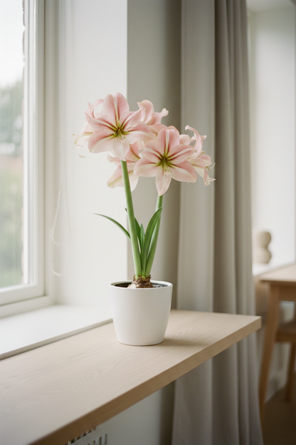 River Dance Amaryllis Windowsill