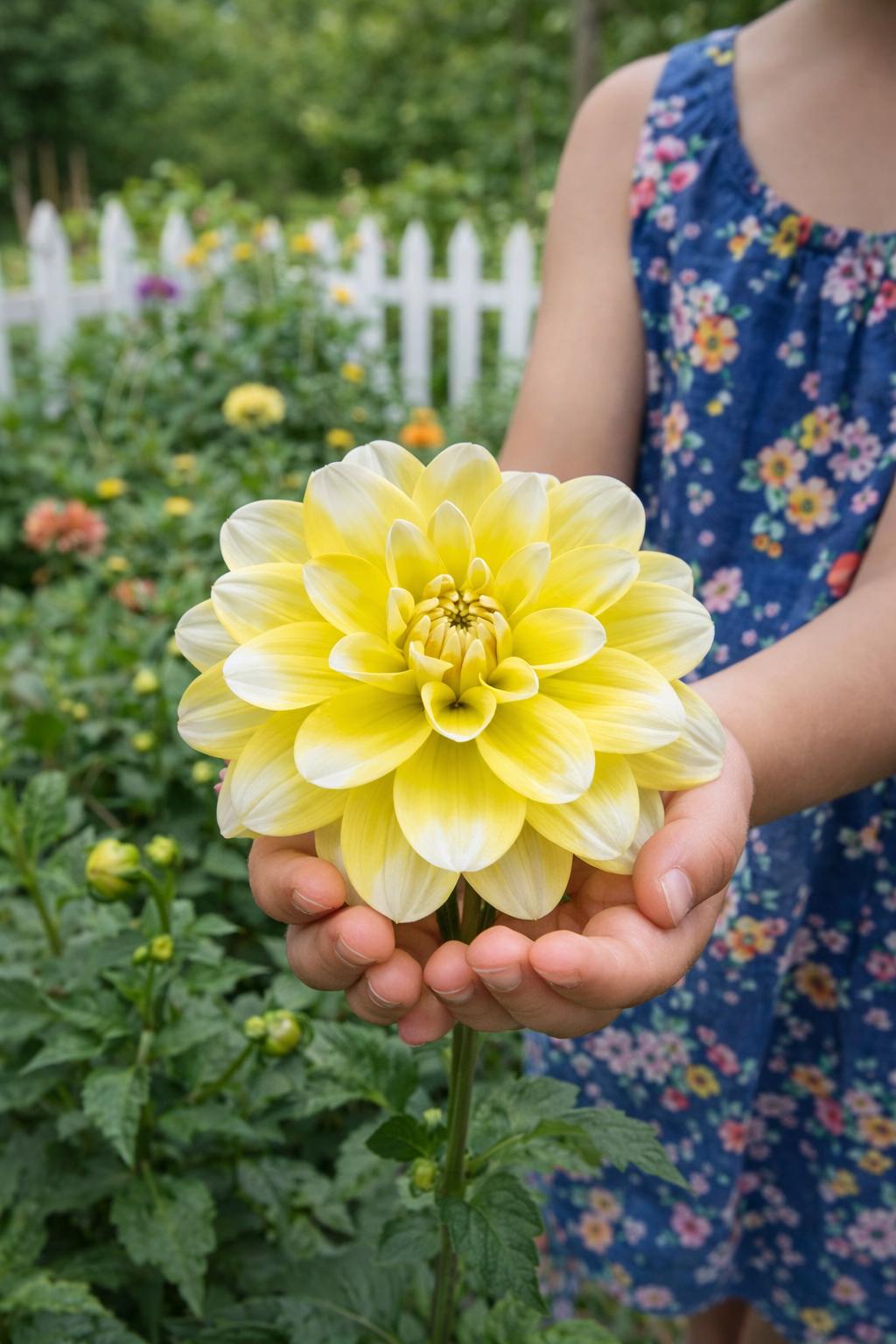 Yellow Perception Dahlia Tuber | *PREORDER Spring 2026* | Blue Buddha Farm